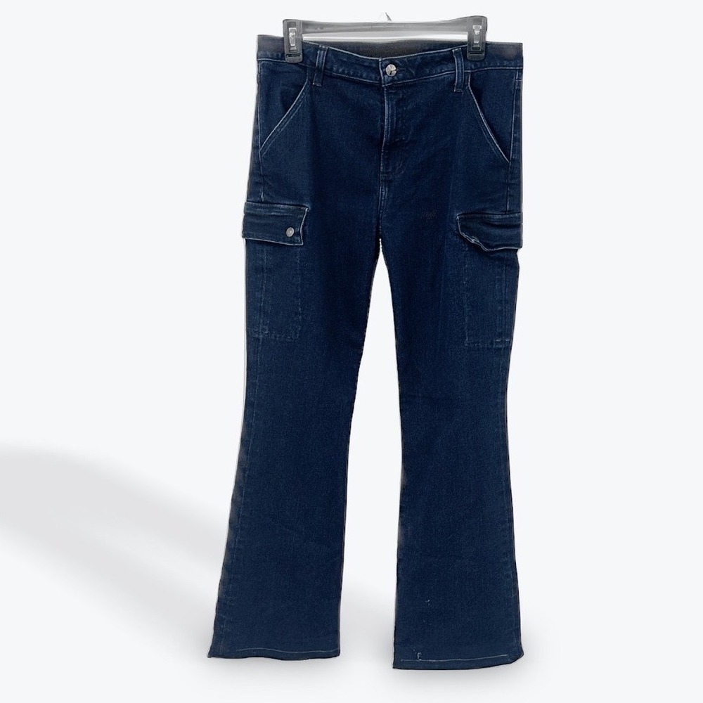 JOE'S Jeans The Frankie Dime Bootcut Dark Wash Denim Women's Size 31 Cargo